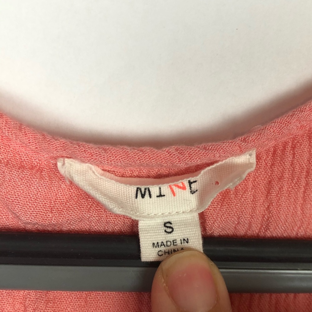 Mine daisy crop top pink knit - Picture 3 of 4
